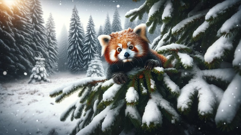 image The original panda called the lesser panda